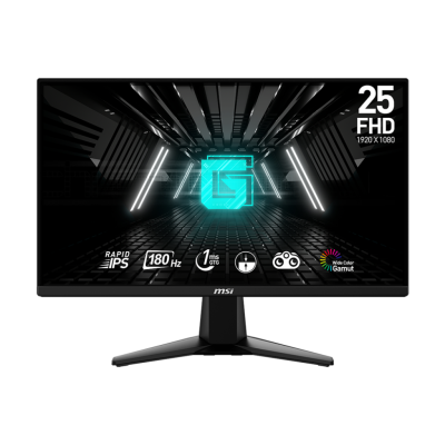 MSI G255F 25″ Monitor | Rapid IPS | FHD | 180Hz | 1Ms | 99% sRGB | 2 x HDMI, 1x DP | AMD FreeSync™ | Gaming & Business Productivity Monitors