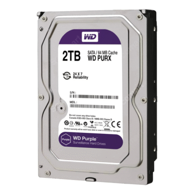 WD 2TB Purple 5400RPM Surveillance Desktop Hardisk