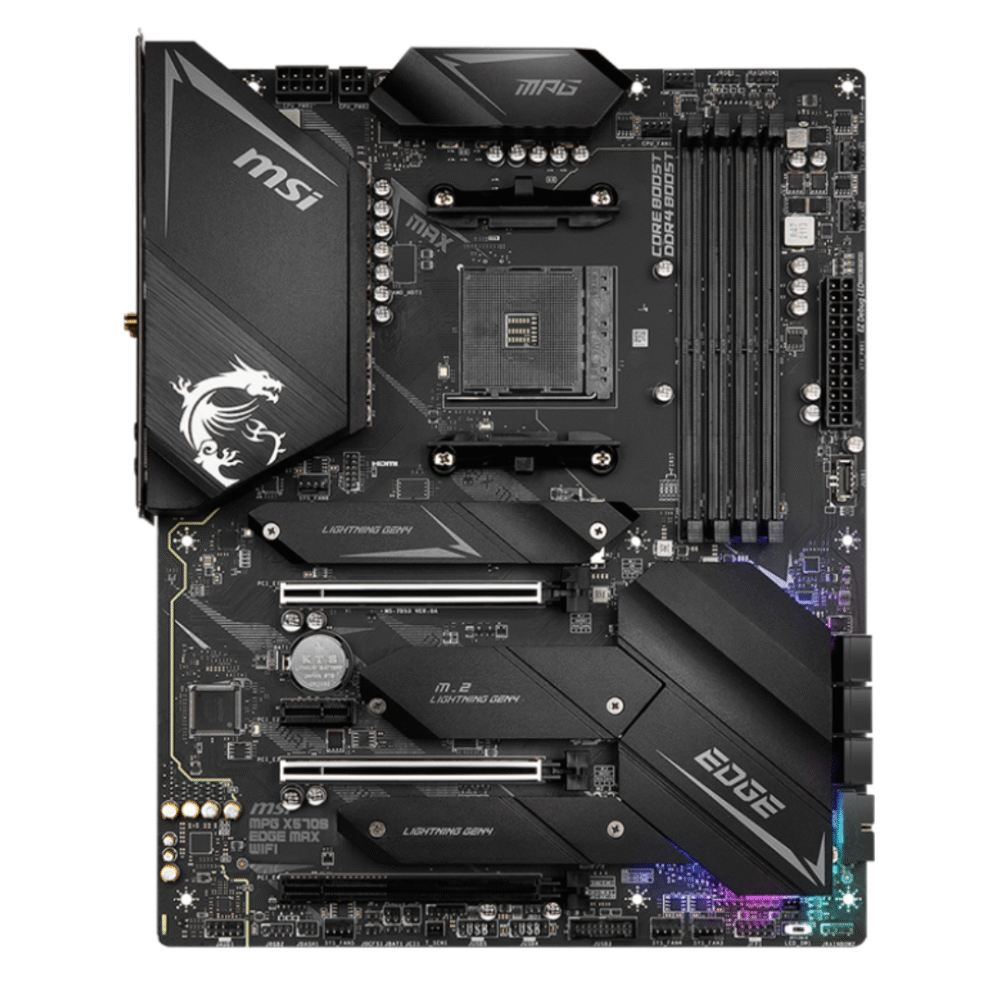 MPG X570S EDGE MAX WIFI DDR4 AMD Motherboard - Image 2