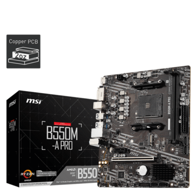 MSI A520M-A PRO DDR4 AMD Motherboard