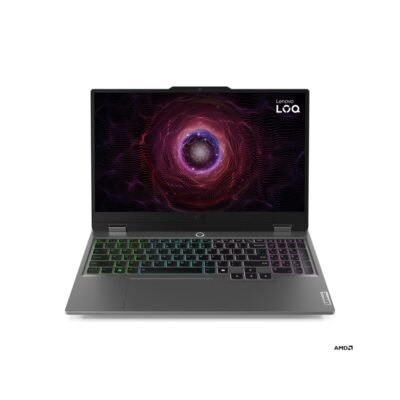 Lenovo LOQ 15ARP9 2025 AMD Ryzen 5 7235HS Processor | 12GB RAM | 512GB SSD | NVIDIA GeForce RTX 4050 6GB Graphics Card | 15.6" FHD, 144Hz 100% sRGB IPS Display | White Backlit Keyboard | Wi-Fi 6 & BT 5.2 | 1 Year Warranty