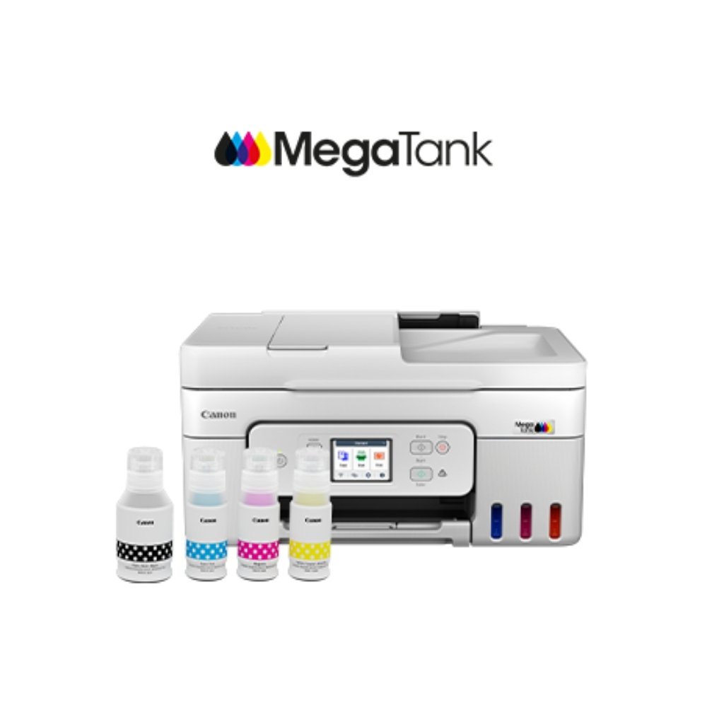 Canon PIXMA MegaTank G3780 All-in-one Inktank Colour Printer with Duplex with 1 Years Warranty
