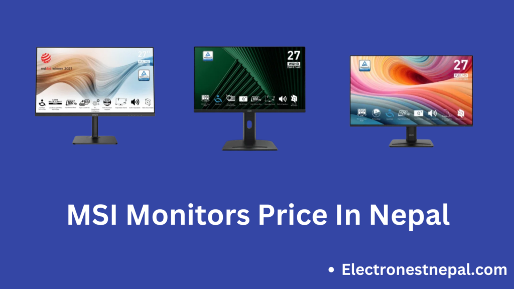 MSI Monitors price in nepal