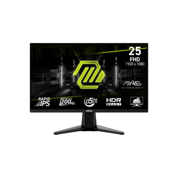 MSI MAG 255F E20 Gaming Monitor | 1920 x 1080 (FHD) | Rapid IPS | 200Hz | 100% sRGB