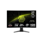 MSI MAG 276CXF Gaming Monitor 27" FHD 1500R Curved Display | VA Panel | 280Hz Refresh Rate | 80% Adobe RGB, 78% DCI-P3 & 102% sRGB | 1.07B Display Colors | 0.5ms Response Time | 2 x HDMI 2.0b & 1 x DP 1.4a | 1 Year Warranty