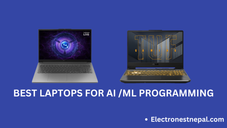 best laptops for ai ml programming