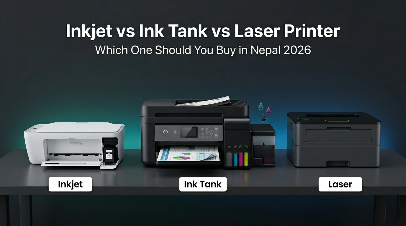 Inkjet vs Ink Tank vs Laser Printer