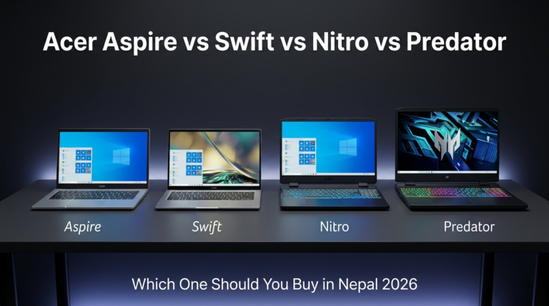 Acer Aspire vs Swift vs Nitro vs Predator