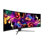 MSI MPG 491CQPX QD-OLED (49" (DQHD, 5120 x 1440) QD-OLED Curved Display |146% sRGB, 99% DCI‑P3, 98% Adobe RGB | 240Hz | 1.07B Colors | Display HDR True Black 400 | Tilt, Swivel & Height Adjust | 2 x HDMI 2.1, 1 x DP 1.4a, 1 x Type-C| 1 Year Warranty) - Image 3