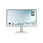 MSI PRO MP243W E14  24″ Monitor | IPS Panel |75Hz | FHD | 99% SRGB, 84.91% ARGB, 91% DCI-P3 | HDMI & Display Port | Eye-Care Technology | 1 Year Warranty Monitor