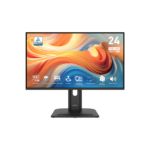 MSI PRO MP245PG E14 24″ Monitor | IPS Panel |144Hz | FHD | 107% SRGB, 91% ARGB, 85% DCI-P3 | HDMI, VGA, Display Port, Headphone Out | 2 x 2W Speaker | Tilt, Swivel, Pivot & Height Adjustable | Eye-Care Technology | 1 Year Warranty Monitor