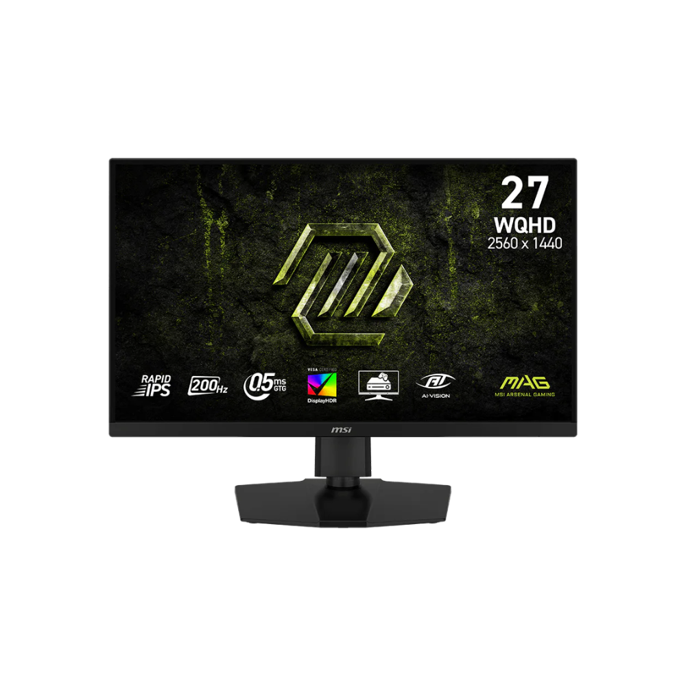 Untitled design (37) MSI MAG 274QPF E20 27-Inch | IPS Panel | 200Hz | WQHD | 124% sRGB, 92% ARGB, 95% DCI-P3 | Type-C, HDMI, DisplayPort, Headphone Out | Tilt, Swivel, Pivot, Height Adjustable | Eye-Care Technology | 1 Year Warranty Monitor - Image 1