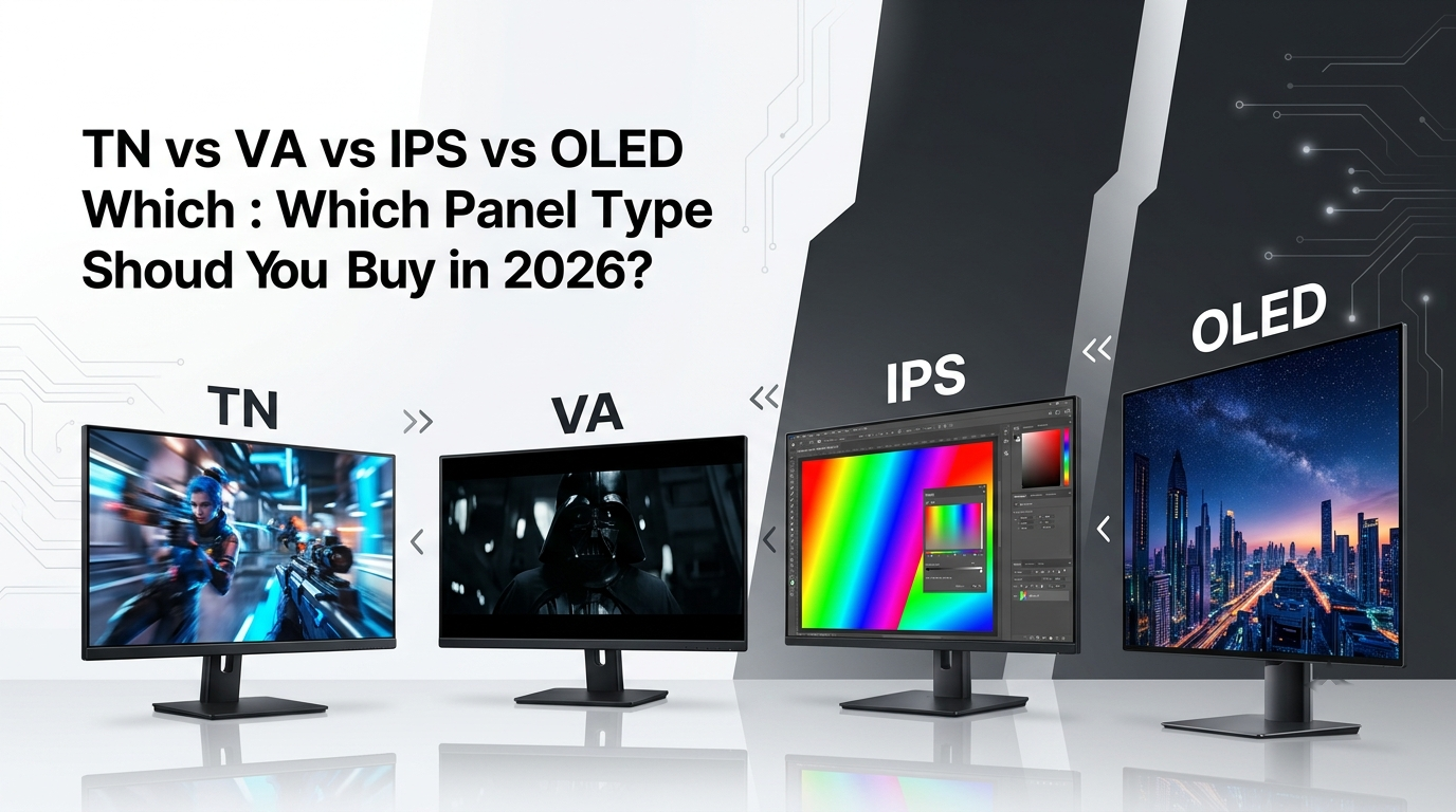 TN vs VA vs IPS vs OLED Display