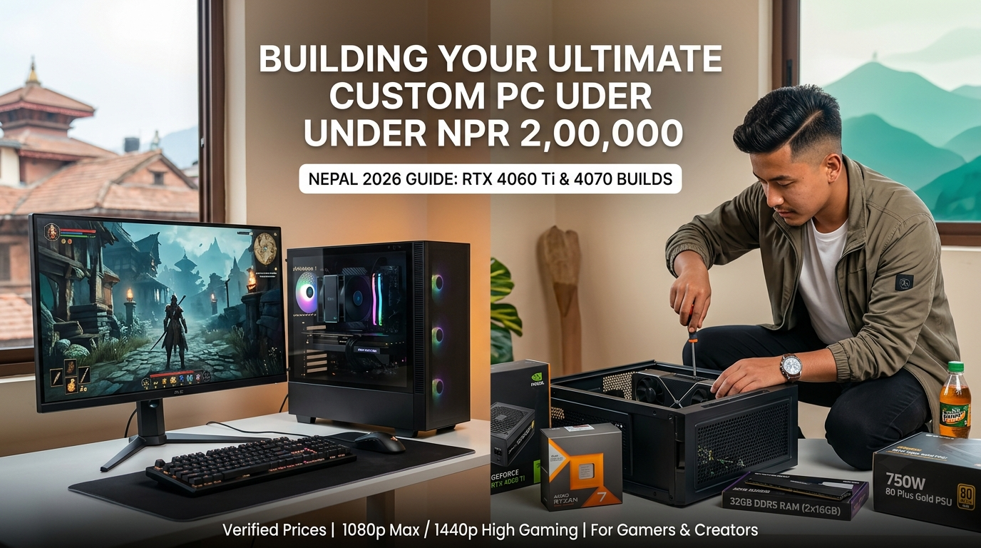 best budget for a custom PC build in Nepal
