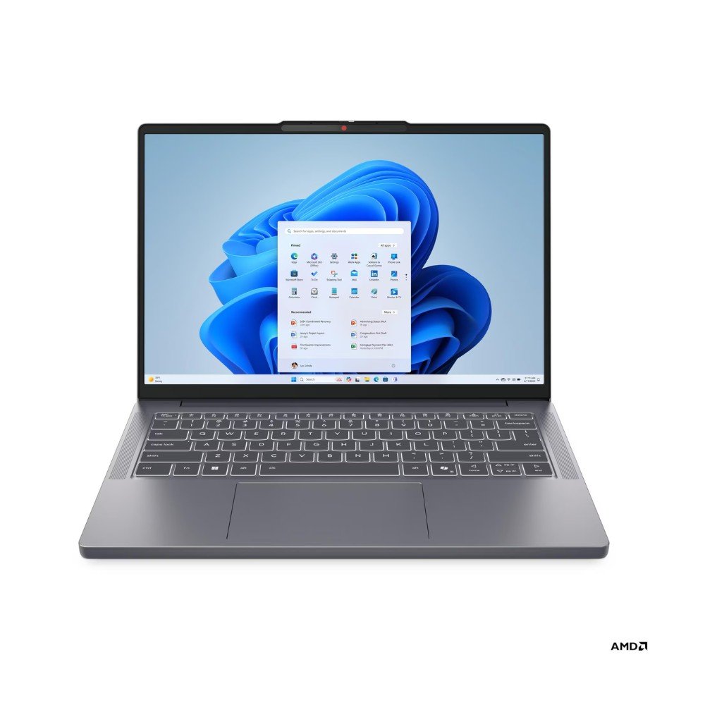 Untitled design (10) Lenovo Ideapad Slim 3 14ARP10 | AMD Ryzen 7 170 | 16GB DDR5 RAM | 512GB SSD | 14" WUXGA Display | Backlit Keyboard | Luna Grey - Image 1